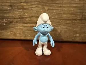 Giocattoli Peyo 2,75" Grouchy Puffo Jakks Pacific 2011 - Foto 1 di 4