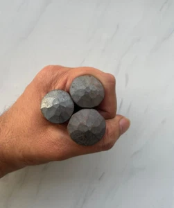 Hierro forjado a mano vintage clavos redondos muebles puerta armario decoración 6 piezas - Imagen 1 de 8