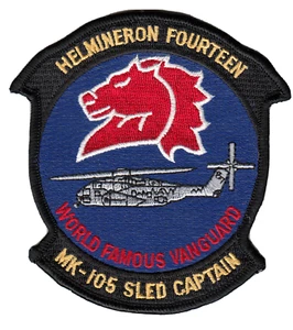 HM-14 VANGUARD MK-105 SLITTA CAPITANO PATCH - Foto 1 di 1
