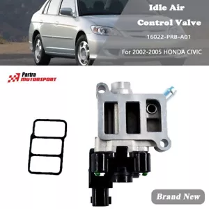 Idle Air Control Valve 16022PRBA02 for 2002-2006 Acura RSX Type-S 2.0L w/Gasket - Foto 1 di 6