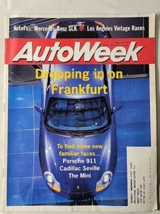 AutoWeek Magazine September 22-28 1997 Vol 47 No 38 Porche 911 The Mini Shows - Picture 1 of 12