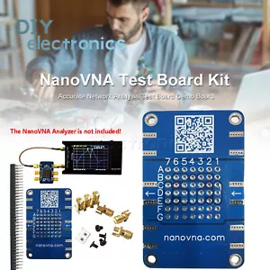 NanoVNA Testboard Kit Tool Durable Accurate Network VNA Analysis Demo Board US - Picture 1 of 9