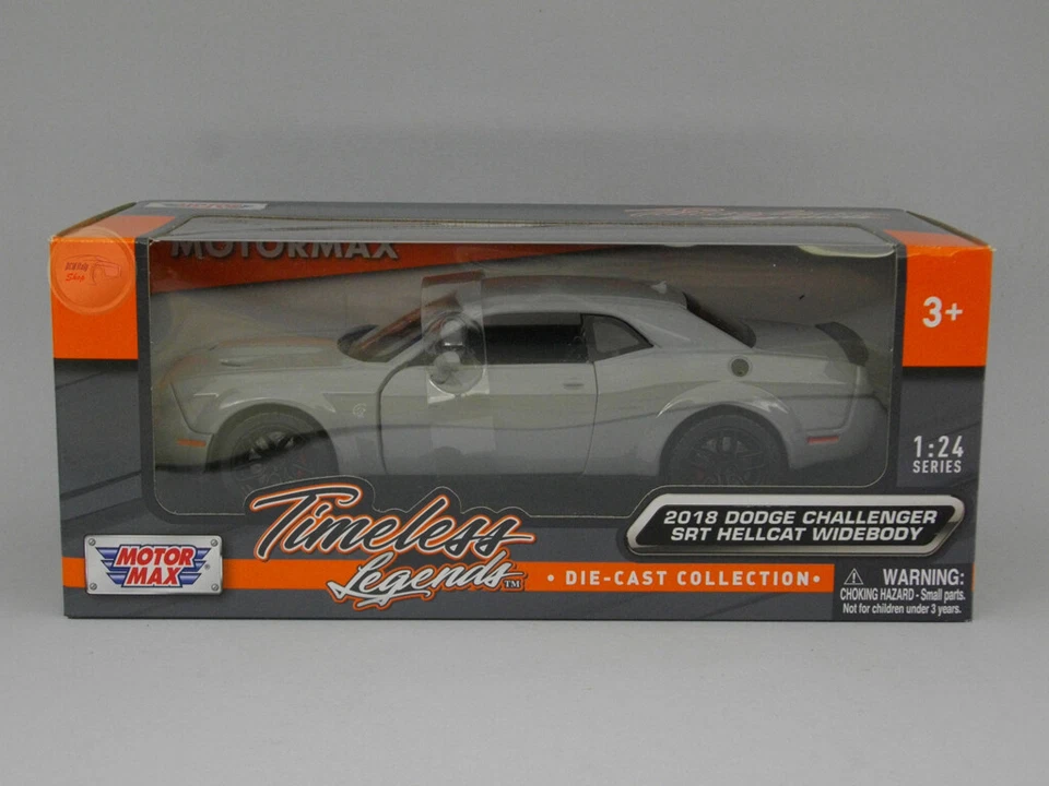 Dodge Challenger SRT Hellcat Wide-Body - Motormax 1:24 - MX79350GY - Immagine 1 di 1