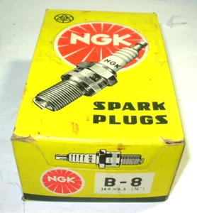 10 NGK B-8 Sparkplugs One Box of Ten Spark Plugs - Picture 1 of 2