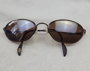 Maui Jim Flexon Sports Wrap MJ305-23 BRAUNE SONNENBRILLE JAPAN - gebrauchter NUR RAHMEN - Bild 1 von 10
