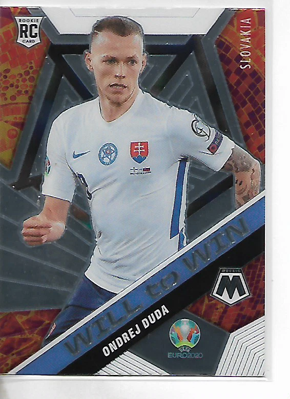 2021 Panini Mosaic UEFA Euro 2020 Ondrej Duda Will to Win Insert Card - Image 1 of 1