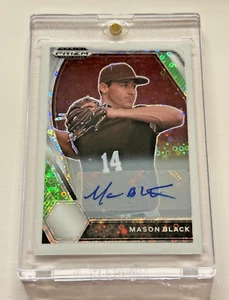 2021 Panini Prizm Draft Picks - Mason Black #PDP85 SSP 35/50 (AU, RC) - Foto 1 di 2