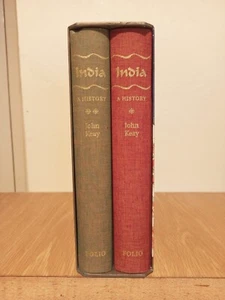 India A History 2 Volume - John Keay - Folio Society 2003 Printing - VGC - Picture 1 of 14