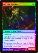 Ogre Jailbreaker FOIL Return to Ravnica NM Black Common MAGIC CARD ABUGames
