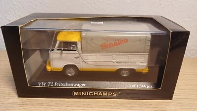 Volkswagen T2 pritschenwagen SINALCO vw 1/43 1 43 MINICHAMPS - Immagine 1 di 2