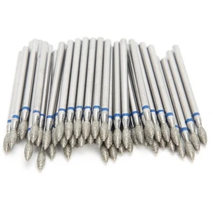 50pcs Nail Drill Bits Nail Polishing Grind Head Replacement Accessory Manicu PLM - Picture 1 of 12