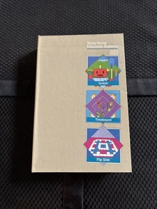 Vintage Tandy Grobot Timebound Flip Side Kinderspiele 91-0110 selten komplett - Bild 1 von 6