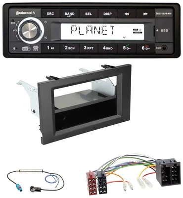 Continental USB 1DIN AUX DAB MP3 Autoradio für Mercedes Actros (2011-2021) - Bild 1 von 4