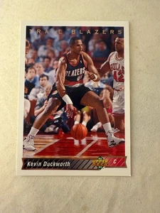 1992 UPPER DECK #104 KEVIN DUCKWORTH NBA BASKETBALL CARD - Picture 1 of 2