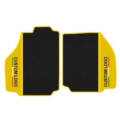 Alfombrillas coche terciopelo insignia personalizada para Ferrari 488 GTB 2015-2020 Foto 1 de 4