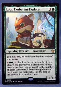 Loot, Exuberant Explorer - MTG - Foundations FDN - NM - Bild 1 von 2