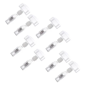8 piezas abrazaderas para letreros soportes para etiquetas clips de clip para colgar perchero - Imagen 1 de 10