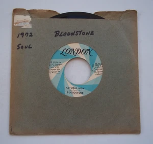 BLOODSTONE - Natural High / Peter's Jones - 45 RPM 7" Record 1972 LONDON - Bild 1 von 6