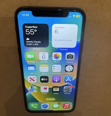 Apple iphone X A1901 256GB Gray (GSM) Unlocked Good (READ) - Image 1 of 4