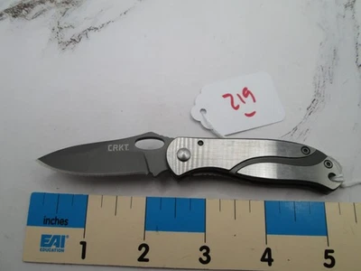 Cuchillo #219 acero inoxidable CRKT 6470 Pazoda 2 FrameLock Foto 1 de 4