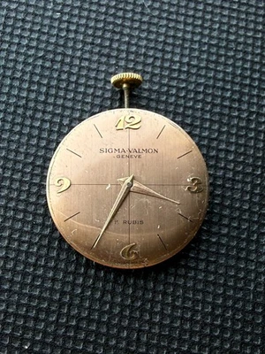 RELOJ MECÁNICO SIGMA-VALMON 24mm PARA REPUESTOS 17 RUBIS Foto 1 de 4