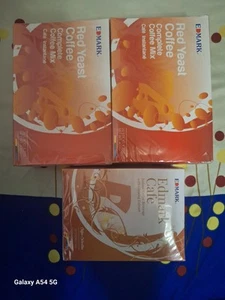 2x red yeast Kaffee Edmark und 1x Kaffee Ginseng - Bild 1 von 3