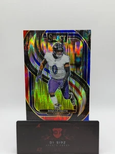 2024 Panini Select Red & Blue Prizm Shock Roquan Smith #191 - Bild 1 von 2