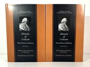 Elements of Criticism by Henry Home, Lord Kames 2005 Hardcover 6th Edition - Bild 1 von 7