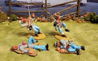 ACW 内战 Conte 转换 Rebs 塑料罕见姿势 54 毫米 适合英国 Conte — 第 1/4 张图片