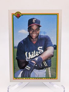💥 1990 Bowman #320 Frank Thomas Rookie Card RC; Chicago White Sox - Foto 1 di 2