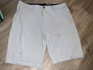 Volcom Kerosene Hybrid Chino Short Blue Surf & Turf Stretch US Sz 36 - Picture 1 of 4