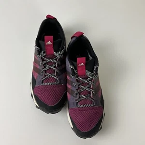 Adidas Kanadia Traxion Herren Größe 7 Rosa Schwarz Laufschuhe - Bild 1 von 20