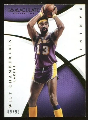 WILT CHAMBERLAIN 2014-15 Panini Immaculate #91 Base 09/99 - Image 1 of 3