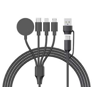 Cable de carga magnético 4 en 1 iPhone iWatch USB TIPO-C para Apple Watch - Imagen 1 de 12