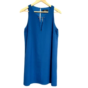 Lulus Schlupfkleid Damen Größe M dunkelblau kurz romantisch elegant minimalistisch - Bild 1 von 7