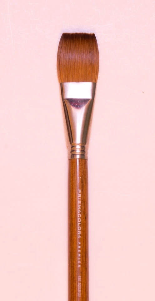 ¡NUEVO! Cepillo de lavado de artista Grumbacher Kolinsky de 1" de ancho ¡NUEVO RARO! Foto 1 de 1