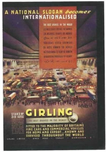 Vintage Advertisment for 1948 - Girling and Dyson Trailers. 2 Sided. - Picture 1 of 1