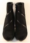 Via Spiga Black Suede Ankle Booties Womens Size US 6.5M