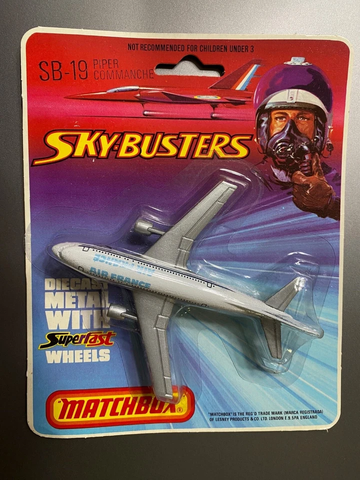 1972 Matchbox Sky Busters Air France Airbus 300B (mis-printed label) - Image 1 of 1