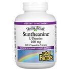 Natural Factors,  Suntheanine L-Theanine, 100 Mg X  120 Chew Tabs - Exp: 10/2027