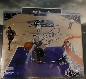 FOTO SHABAZZ NAPIER AUTOGRAFIADA 8X10 STEINER/FANÁTICOS CERTIFICADO DE AUTENTICIDAD - Imagen 1 de 5