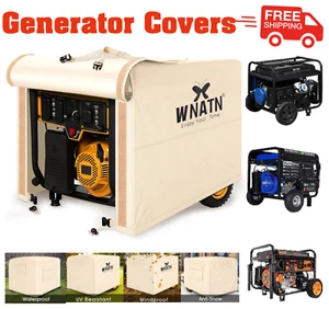 Generator Cover Heavy Duty Waterproof Windproof Storage 32''L*24”W*24”H - Picture 1 of 7