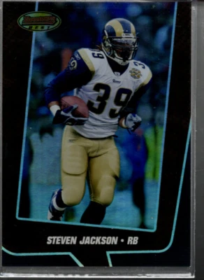 A7305- 2005 Bowman's Best Bronze #49 Steven Jackson /199 - NM-MT - Image 1 of 2
