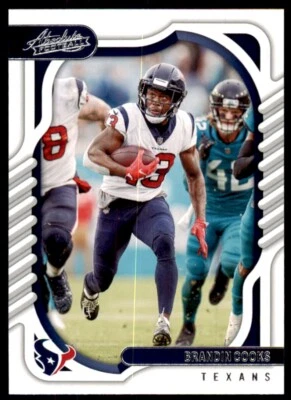 2022 PANINI ABSOLUTE BRANDIN COOKS HOUSTON TEXANS #4 - Image 1 of 2