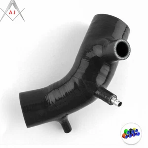 For Honda Accord 4Cycle 2.4L 2003-2007 04 05 06 Silicone Air Intake Hose Black - Picture 1 of 3