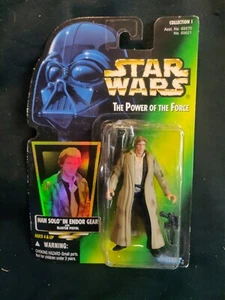Hasbro Power Of The Force Freeze Frame Endor Han Solo Action Figure - Picture 1 of 2