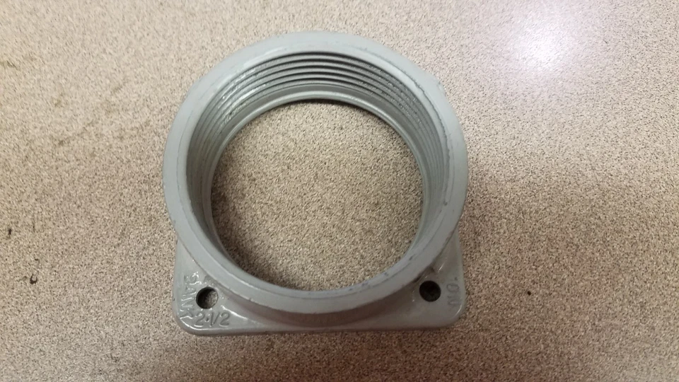 Lote (3) NUEVO MILBANK A7518 GRIS PINTADO ALUMINIO MEDIDOR UNIDAD BUJE 2-1/2" Foto 1 de 1