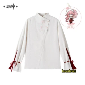 Oficial Genshin Impact Yae Miko Camisa Manga Larga Blusa Camisa Unisex Juego Top - Imagen 1 de 14