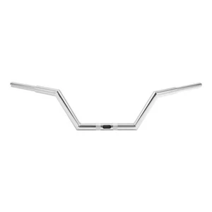 HARLEY CHROME 1-1/4" LOW RISE Z BAR 8" RISE - Picture 1 of 3