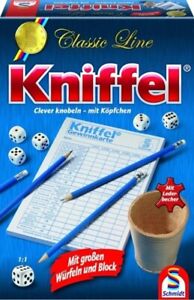 Kniffel. Classic Line | Spiel | Deutsch (2008) | 2 - 8 Spieler | 49203 | Schmidt